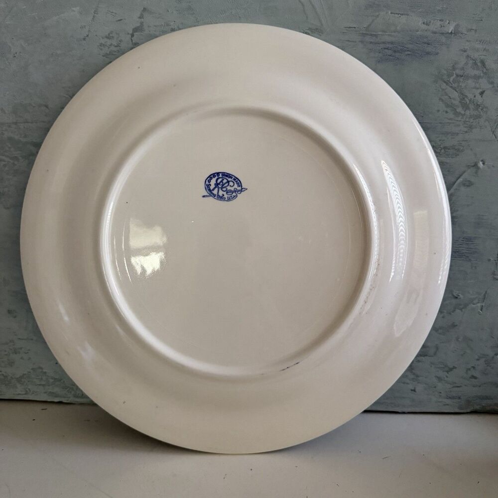 Willow Ware by Royal China 12 3/8" Serving Plate Chop Plate Very Good Condition - Picture 5 of 6
